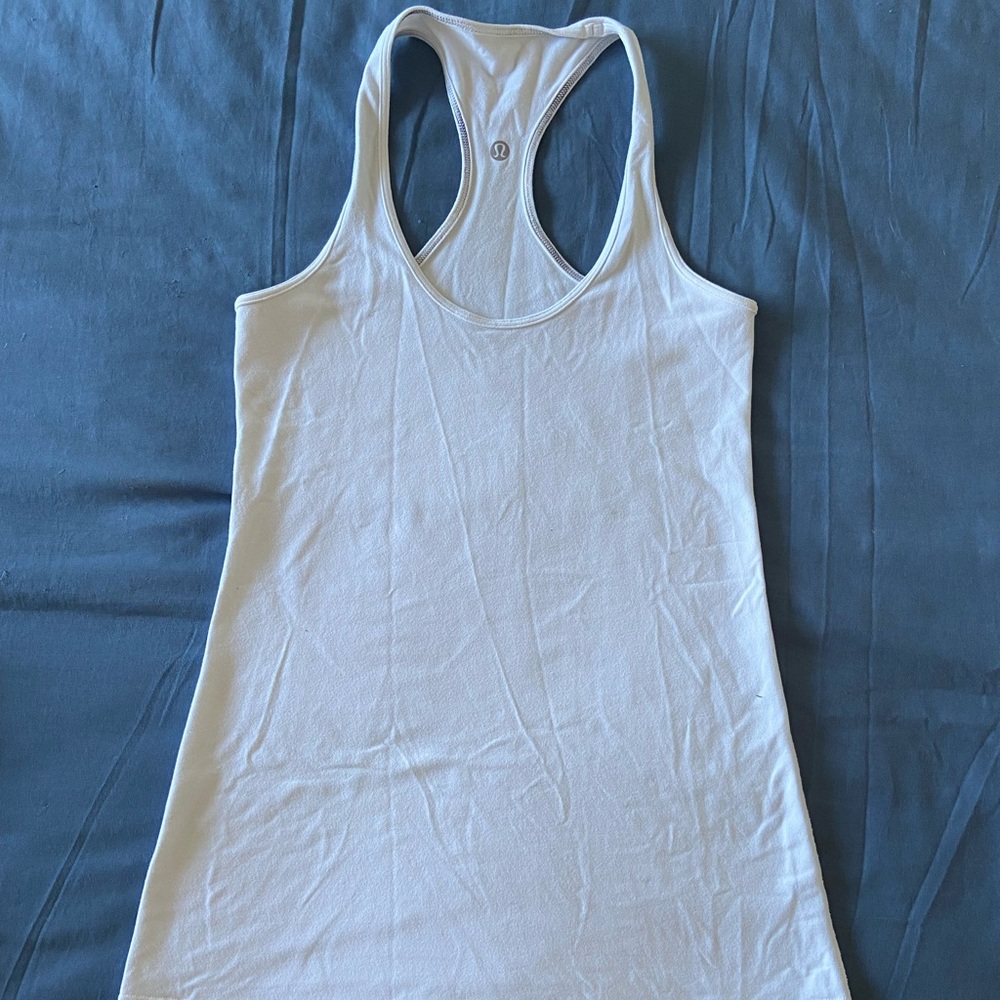 Lulu Lemon White Tank Top
